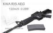 【翔準軍品AOG】 KWA M4 RIS 全金屬電動槍 120M/S 生存遊戲 BB槍 (免運費+8000顆準牌 BB彈)