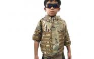 《翔準軍品 AOG》【最新OTV攔截者童裝版CP色】 童裝版 兒童 迷彩服《帶護肩-帶護鳥》適合年齡8-15歲 穿