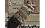 【翔準軍品AOG】水壺雜物包-多地迷彩 瓦斯袋 腰包 生存遊戲 裝備 軍用配件 隨身物品包 X0-5-4