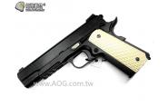 【翔準軍品AOG】(WE) KIMBER M1911(黑握沙) 手槍 瓦斯槍 生存遊戲 D-02-21-1
