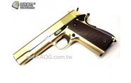 【翔準軍品AOG】(WE) 黃金板  M1911 手槍 瓦斯槍 生存遊戲 D-02-17-1