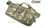 【翔準軍品AOG】腰包三方(數叢) 腰包 隨身包 包包 雜物包 手機包 錢包 背包 手提包P3008A-6