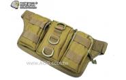 【翔準軍品AOG】腰包三方(尼) 腰包 隨身包 包包 雜物包 手機包 錢包 背包 手提包P3008A-1