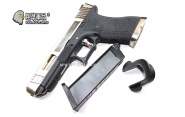 【翔準軍品AOG】《WE》 WET G34 戰鬥版 銀黑金  WE GOLCK 瓦斯槍 手槍 生存遊戲 D-02-08-3G