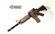 【翔準軍品 AOG】WE M4A1(沙色)半金屬 電動槍 台灣製造 B43 新版 卡賓槍 M16 D-06-4-02-A