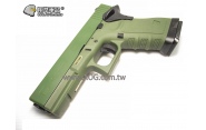  【翔準軍品AOG】WE G17 綠綠 BB槍 玩具槍 短槍 手槍 瓦斯手槍 WE 偉  益 偉鋼 D-02-09B 