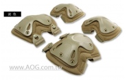 【翔準軍品 AOG】(新款) 沙 變形金剛-變形金鋼 專用墊--漆蓋-腳跟手專用1組4個有 護(黑-沙-軍綠-CP-ACU 潑墨)
