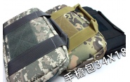 【翔準軍品AOG】手槍包34X18-黑/CP/ACU 手槍袋 手提袋 手提包 槍袋 手槍 P0144