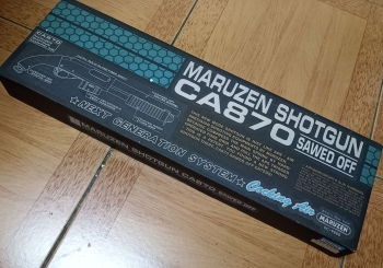 絕版日本製 Maruzen CA870 Sawed Off 手拉空氣槍