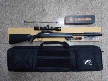 HFC VSR11 VSR10 手拉空氣狙擊槍+3-9x40狙擊瞄準鏡 贈送槍帶 改楓葉管