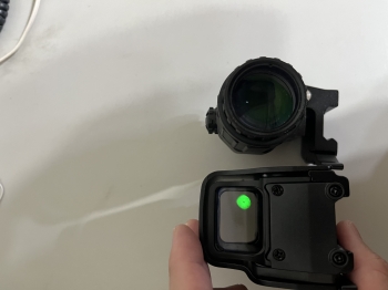 HHS 558内红點+G33 三倍鏡套組（附精美防震盒）3倍瞄具、瞄準鏡