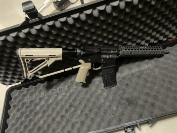2023新版GHK MK18 MOD1 GBB 10.3吋 快調HOP 7075緩衝機Colt授權 真品握把及真品護弓 一槍兩匣