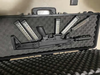 )Maruyama SCW9 SD2 一槍五匣 改摺疊拖加大襯裙