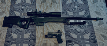 出售 絕版 ARES  AWM 手拉空氣 