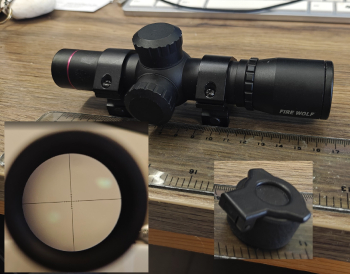 Fire wolf 4.5x20 短鏡-長出瞳距