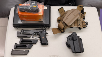 HFC HG193 M9貝瑞塔 戰術魚骨版本 CO2全金屬瓦斯手槍 金屬槍管  