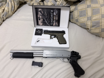 放鳥重售 S&T m870空氣槍/KJ KP03 瓦斯槍