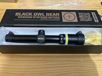 (已售出)全新Black Owl Gear 1.5-6X24 LPVO