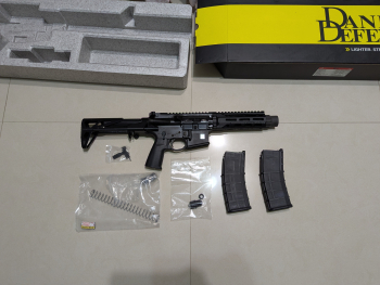 GHK DD M4 PDW 1槍兩夾 + 改裝