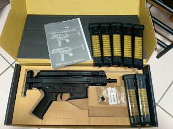 Archwick B&T APC9K Pro AEG 電槍 9.9成新，無下場,健康改，附7根彈匣