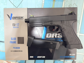 VORSK EU7 黑GBB 手槍 瓦斯槍 無下場收藏把玩，可議價