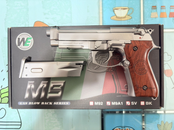 we m9a1 銀色 無下場，收藏把玩，可議價