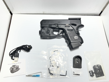 改裝 MARUI G26 含紅點槍燈 拇指托 瞄具基座