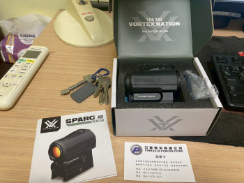 真品VORTEX SPARC無下場，售5000