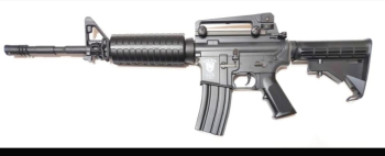 AIM TOP M4電動槍 掛牆