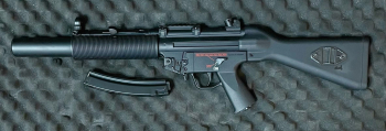 （滿千送百） 5月限時特賣 近全新 G&G MP5 A2 固定托 全金屬電動槍(附全新電池、充電器、鏡橋、瞄具、快拔套）