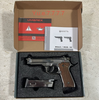 UMAREX Beretta 貝瑞塔 M9 授權刻字 全金屬瓦斯槍