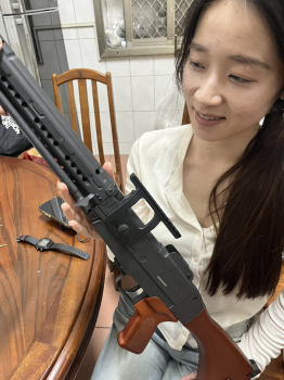 九成新 G&G 怪怪 日本 Type 64式 步槍 鏡軌、魚骨鏡橋 售價850元