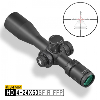 DISCOVERY 發現者 HD 4-24X50SFIR 真品狙擊鏡 抗震 防水防霧(全新真品)售出