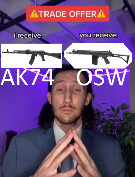 [交換]VFC LAR OSW -> AK74