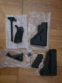 GHK 416 URGI新槍拆下原廠，復刻三角握把(150)