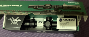 全新真品Vortex strike eagle 1-8倍sfp LPVO
