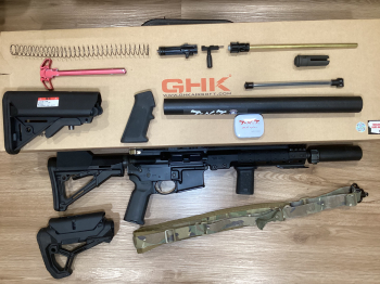 GHK URGI 客製Cerakote黑色護木10.3”