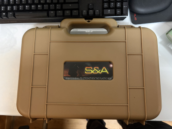 S&A 槍箱二手 手槍箱 沙色(已售出）