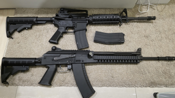 Kj m4 gbb 兩匣、kwa ktr-03 gbb 一匣