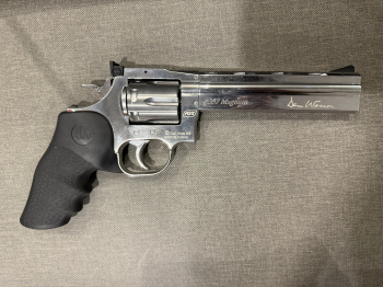 ASG Dan Wesson 715 銀色 8吋 左輪 co2 可換槍 現金為主