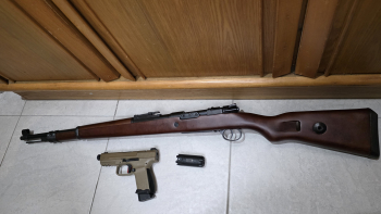 s&t 98k實木、we Tp9、發光器