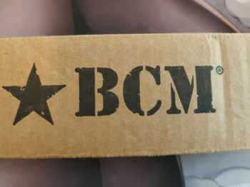 真品 BCM AR 槍托桿+固定環