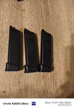 .GHK GLOCK 瓦斯彈匣含GLOCK厚底板 