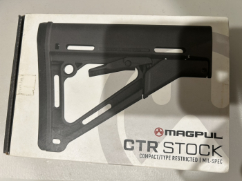 美國MAGPUL真品 - CTR 槍托 黑色