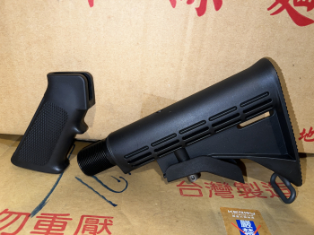 復刻 M4槍托+托桿+A2握把