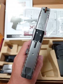 WE XDM 3.8 銀色 GBB 手槍 一槍兩夾 授權 WE XDM 3.8 銀色 GBB 手槍 一槍兩夾 授權