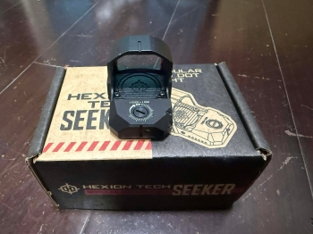 真品SI Hexion Tech Seeker 手槍紅點 9.5成新可議價 真品SI Hexion Tech Seeker 手槍紅點 9.5成新可議價