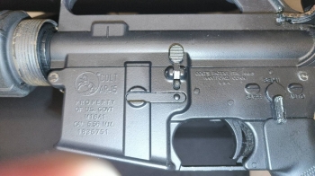 WE M16A1-6000(少見凸版刻字) WE M16A1-6000(少見凸版刻字)