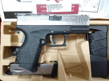 WE XDM 3.8 銀色 GBB 手槍 一槍兩夾 授權 WE XDM 3.8 銀色 GBB 手槍 一槍兩夾 授權