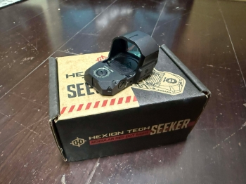 真品SI Hexion Tech Seeker 手槍紅點 9.5成新可議價 真品SI Hexion Tech Seeker 手槍紅點 9.5成新可議價
